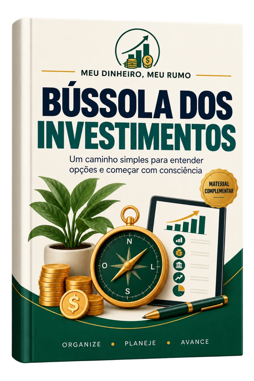 Capa do bônus Bússola dos Investimentos 40+